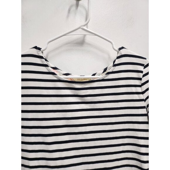 Matilda Jane Joanna Gaines Womens Harvest Days Top Small Striped Floral Cottage - Picture 2 of 8